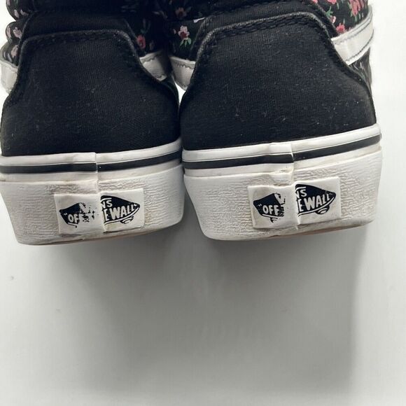 Vans Wedge Hi Black/Floral Womens Size 5.5 Skate Shoes Sneakers Shoes - Picture 9 of 10